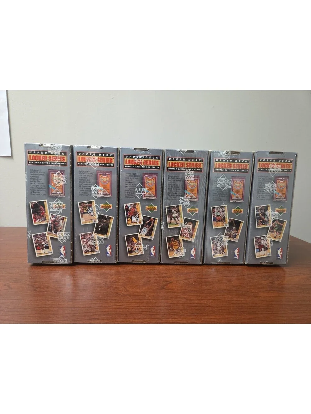 Michael Jordan Sealed 1991-92  Upper Deck Locker Boxes Set 1-6 Factory Sealed
